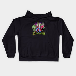 Zombie Melee Attack by Hard Grafixs© Kids Hoodie